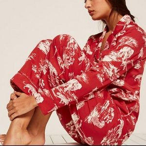 Reformation Nairobi Jungle print pajamas NWOT, M